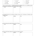 Speed Velocity And Acceleration Calculation Worksheet