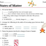 States Of Matter 4th Grade