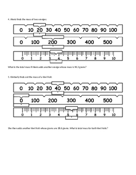 Triple Beam Balance Worksheet