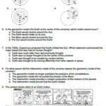 Worksheet Geocentric Vs Heliocentric Model Editable TPT